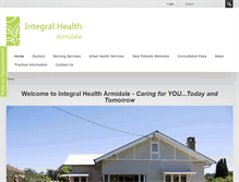 Tablet Screenshot of integralhealth.com.au