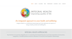 Desktop Screenshot of integralhealth.co.za